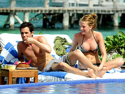 Gossip Girl's Blake Lively & on screen and off screen boy toy Penn Badgley