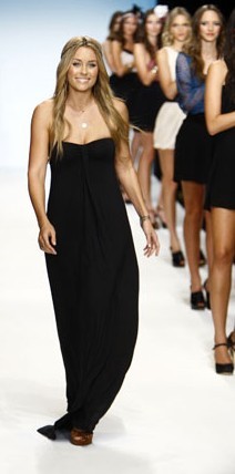 LA Fashion Week and LC showing off the Lauren Conrad Collection
